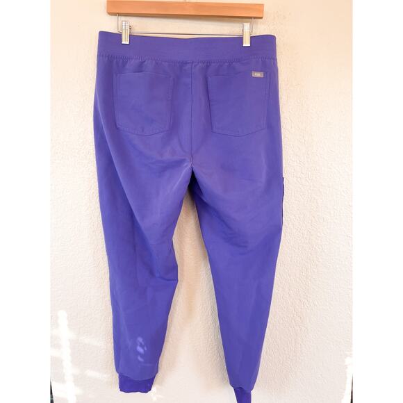 Figs Zamora Jogger Pant Scrubs Medium Petite Amethyst Purple High Waisted - Picture 6 of 8